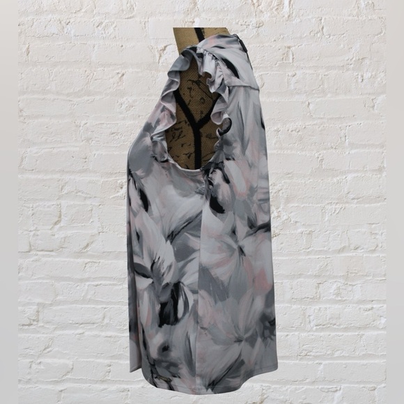 Calvin Klein Floral Blouse - Picture 2 of 6